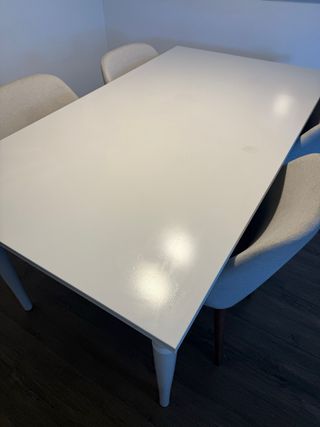 Mesa Ikea Ingatorp Blanca