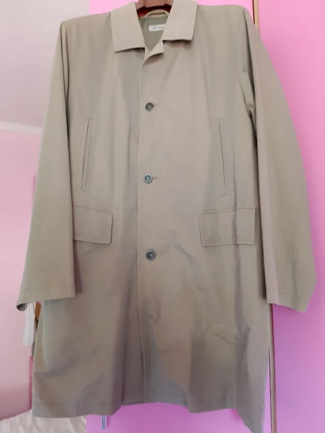 Impermeabile beige