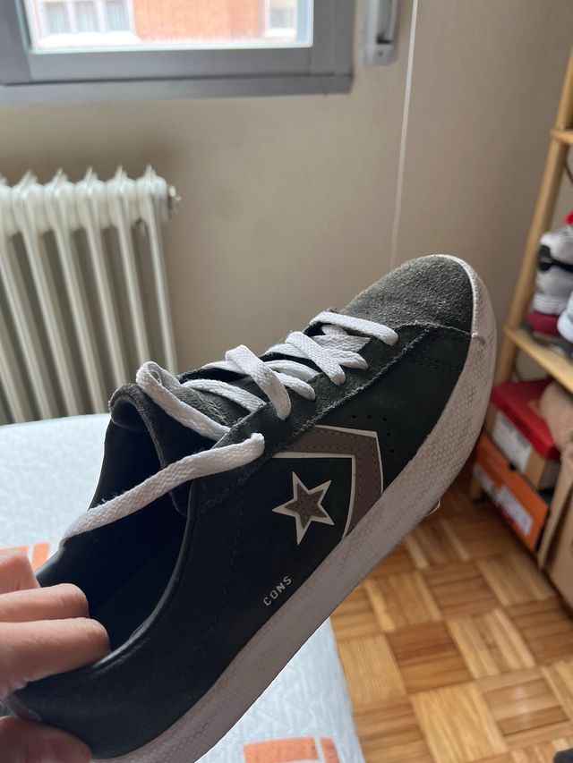 Converse Cons Talla 40.5 Verde Oliva