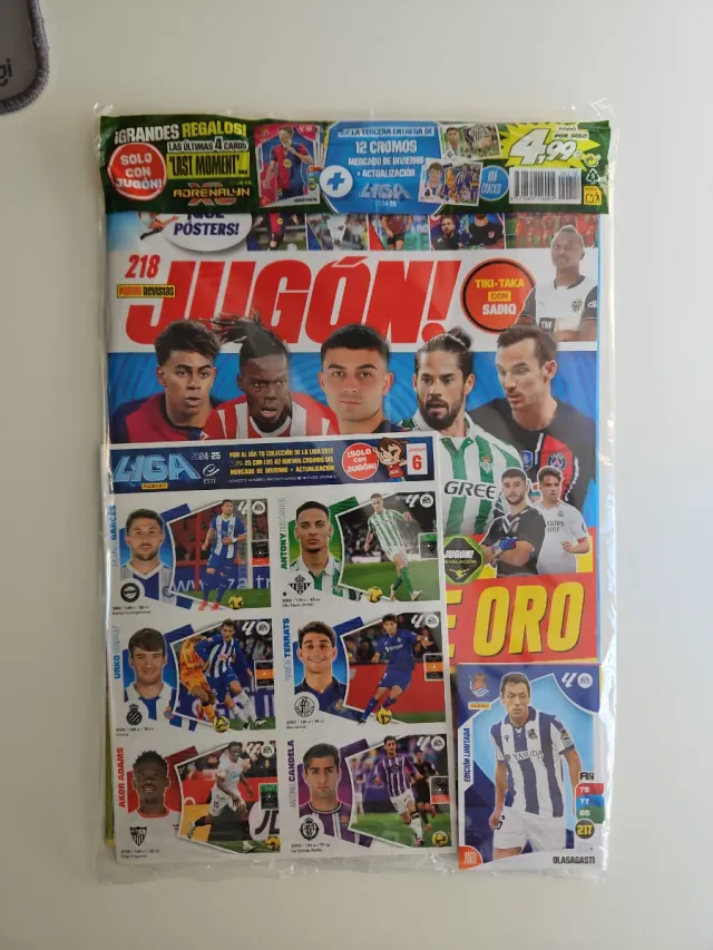 Revista jugon 218 PANINI 
