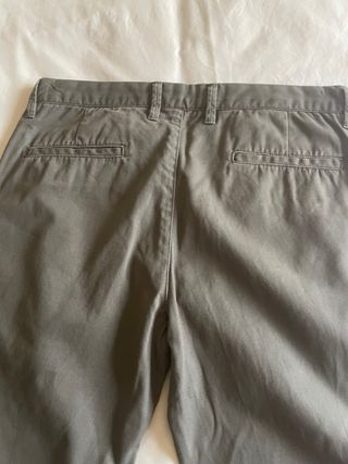 Pantalón chino caballero verde caqui