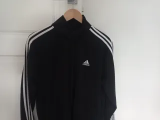Chaqueta Adidas chico negra