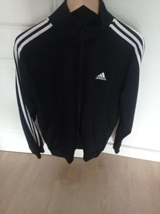 Chaqueta Adidas chico negra