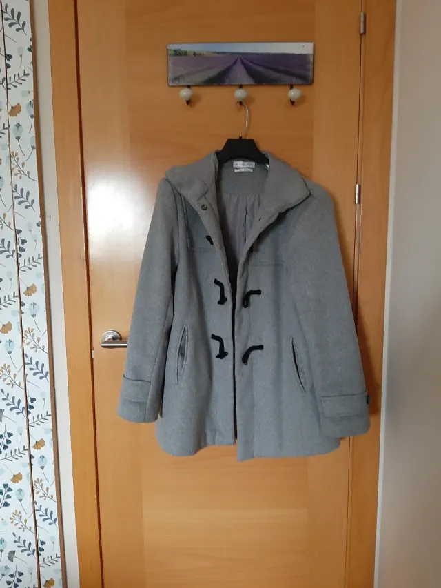 Chaquetón Trenca El Corte Inglés, da como una L