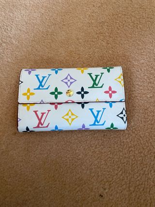 Cartera Louis Vuitton Multicolor Blanca