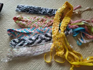 Cinturón trenzado lentejuelas multicolor