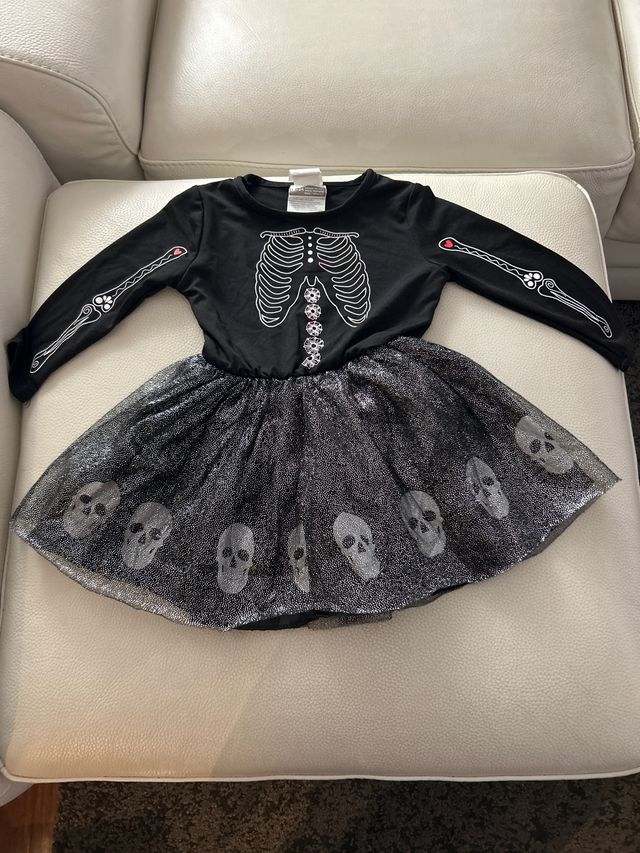 Disfraz esqueleto 12-24 meses