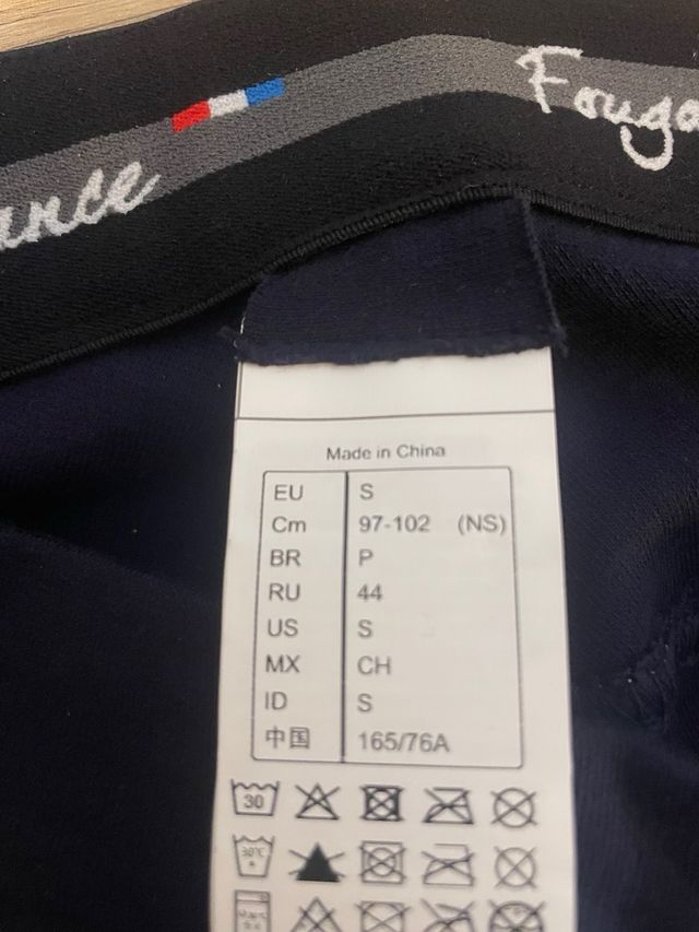 Pantalón equitación mujer Fouganza Talla S