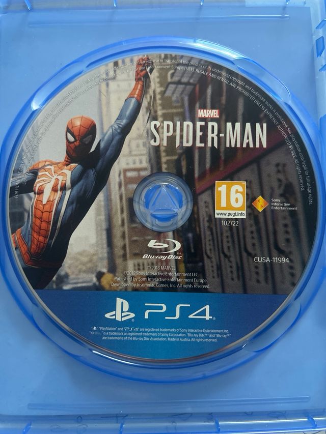 Marvel Spider-Man PS4 Juego