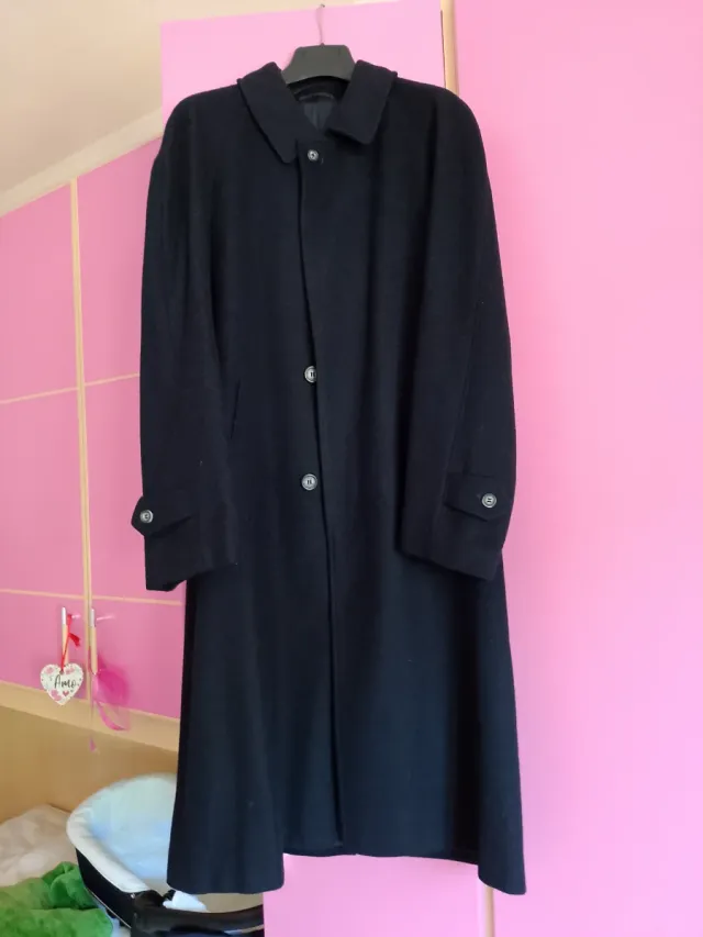 Cappotto nero elegante