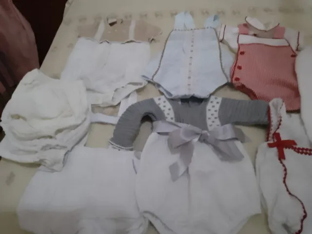 Lote de 4 petos de bebé