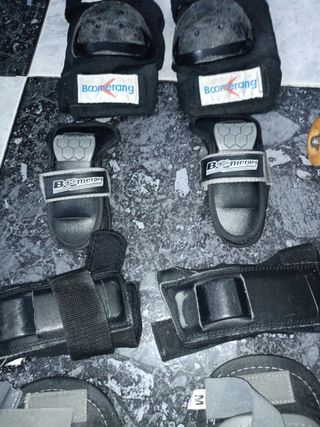Patines 4 ruedas Boomerang + Accesorios talla 35