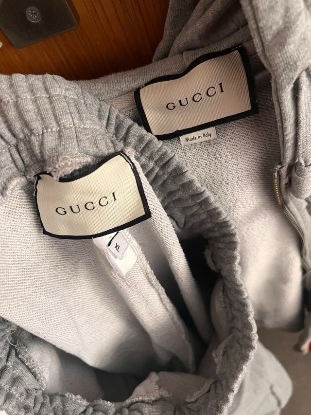 Chándal Gucci Gris y Multicolor