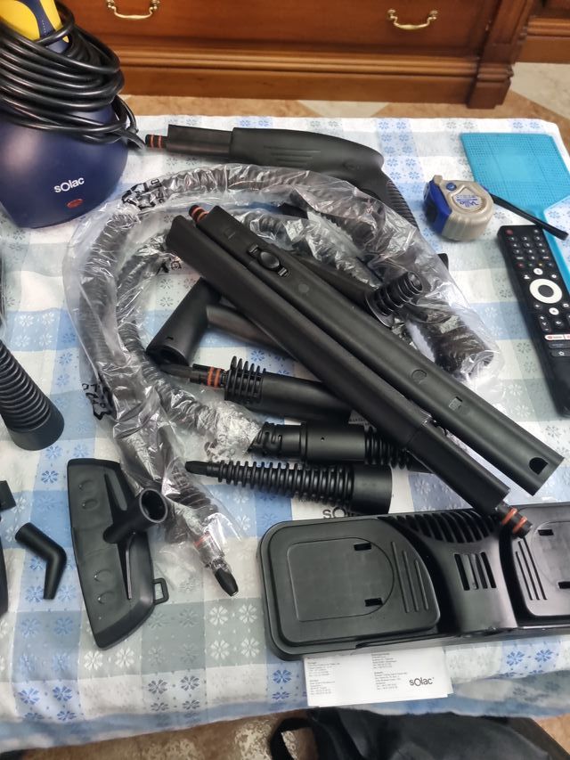 Limpiador Vapor Solac EcoGenic Pro 15