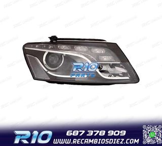 FARO DCH XENON AUDI Q5 08-12 LED FONDO NEGRO
