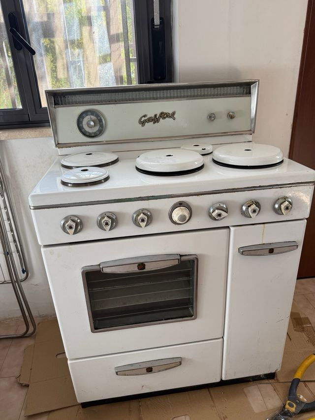 Cucina Gasfire Anni '50 Funzionante