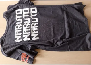 Lote 4 Camisetas Naruto/Dragonball Talla L/170 cms