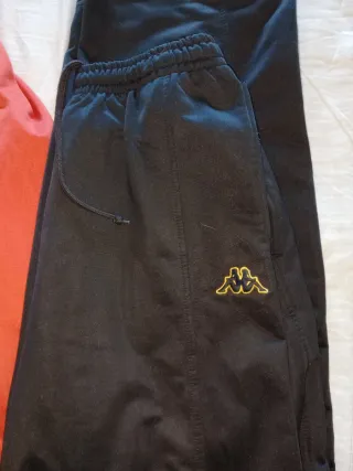 Chándal Kappa Rojo y Negro