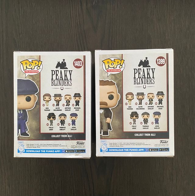 Funko Pop! Peaky Blinders John & Arthur Shelby