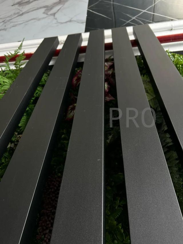 Listones de PVC Negro Individual 100X50