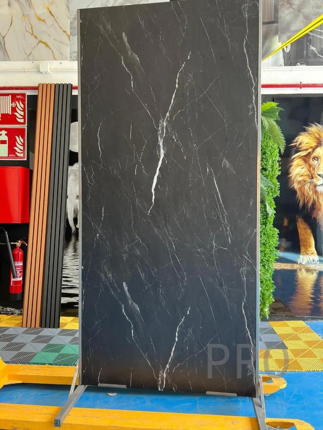 Placa decorativa Marmol Negro Ultra