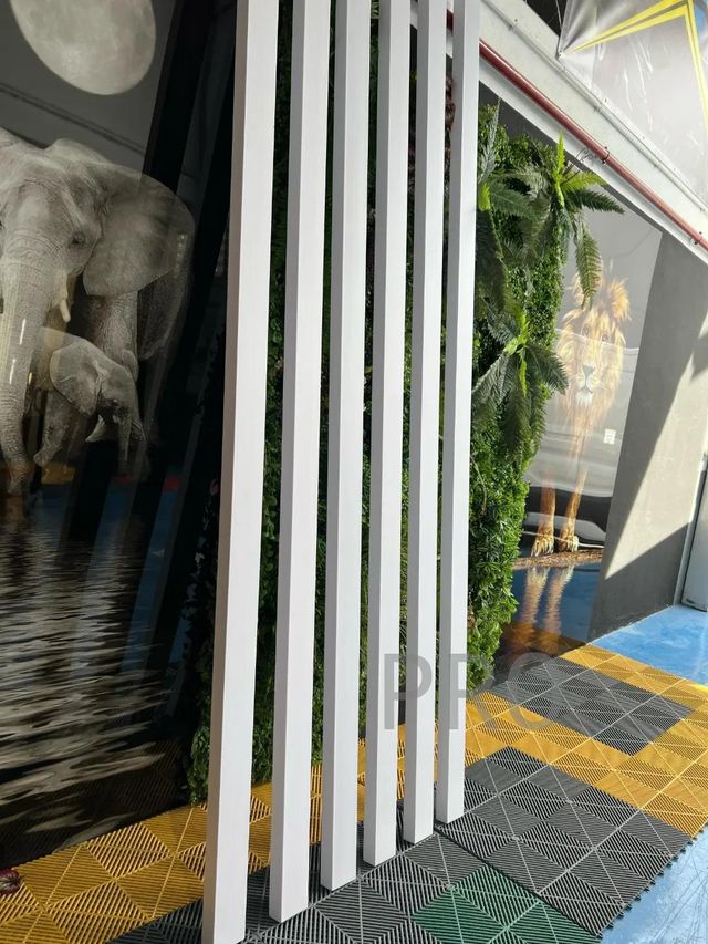 Listones de PVC Blanco Individual 100X50