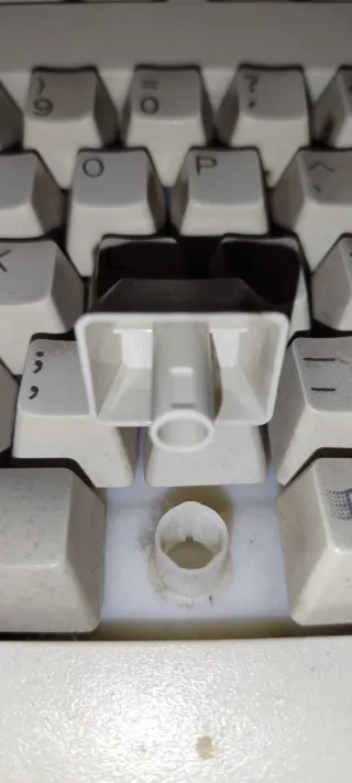 TECLADO ANTIGUO Key Tronic Ergo Force Beige