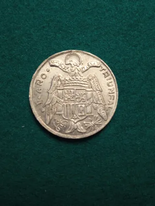 Réplica 10 cts. 1937 España.
