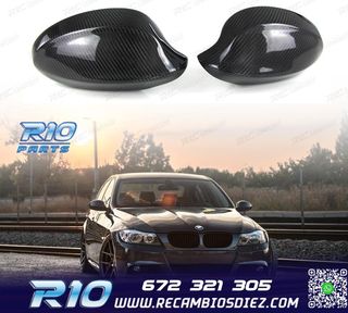 CARCASAS ESPEJOS RETROVISORES BMW E90 E91 CARBONO LOOK M