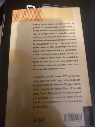 La noche que Wendy aprendió a volar