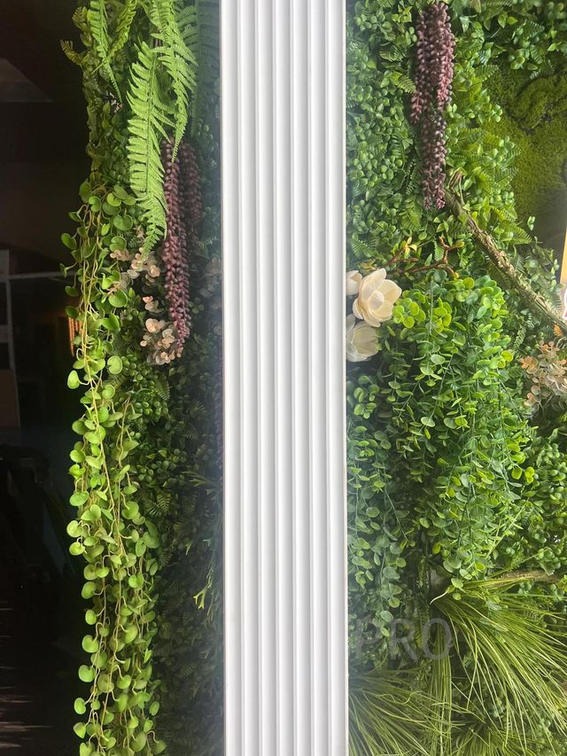 Listones de PVC Blanco Efecto Piel