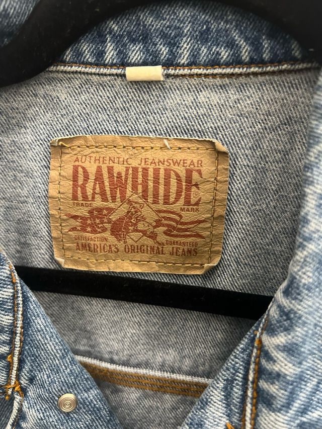 Giacca in denim Rawhide made in USA