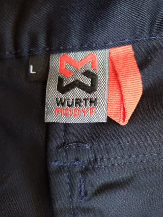 Pantalón de trabajo multibolsillo, marca Wurth