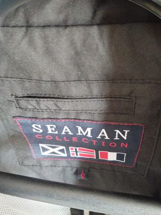 Parka de entretiempo gris/verde