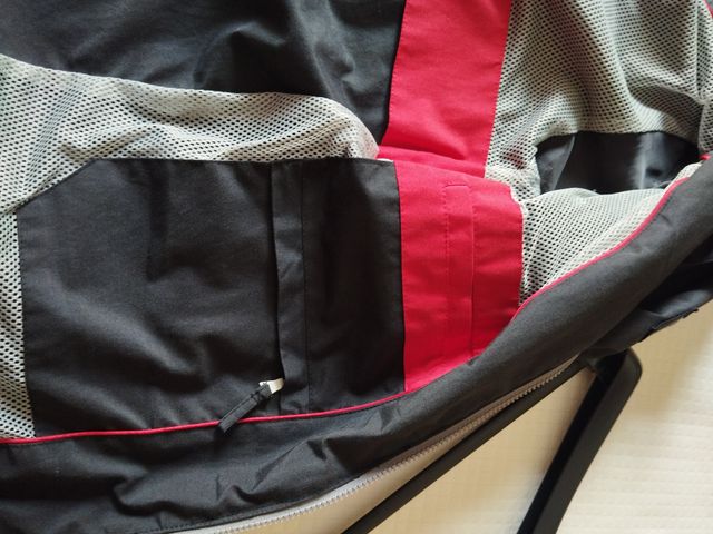 Parka de entretiempo gris/verde