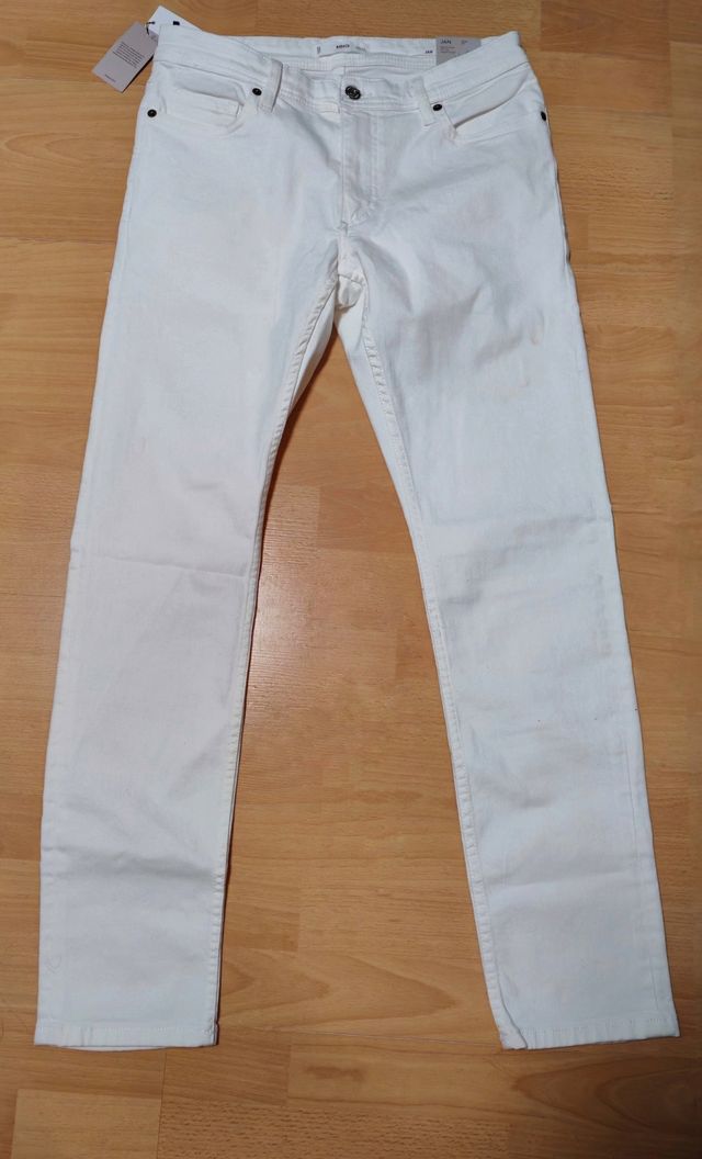 Pantalones blancos Mango NUEVOS