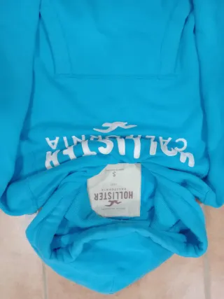 Sudadera Hollister Azul Original