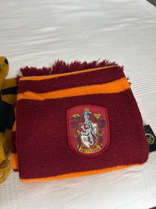 Bufandas Harry Potter Gryffindor y Hufflepuff