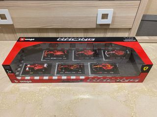 Pack 6 Coches F1 Ferrari Bburago 1:43