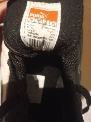 Zapatillas Puma Gimnasio Balonmano Talla 31