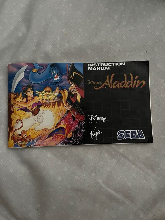 Aladdin Sega Mega Drive PAL
