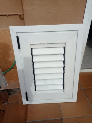 Ventana Redonda Aluminio color Blanco