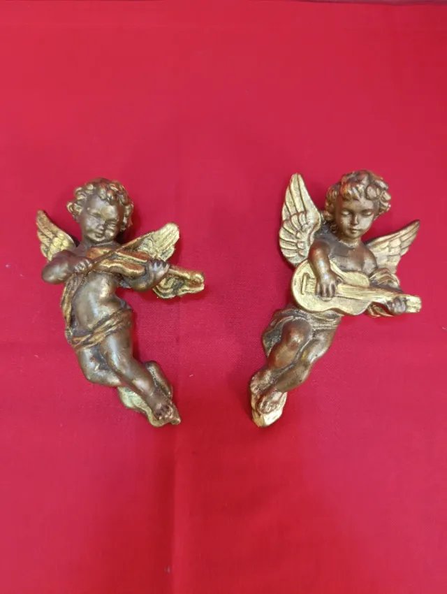 Coppia di angeli da parete