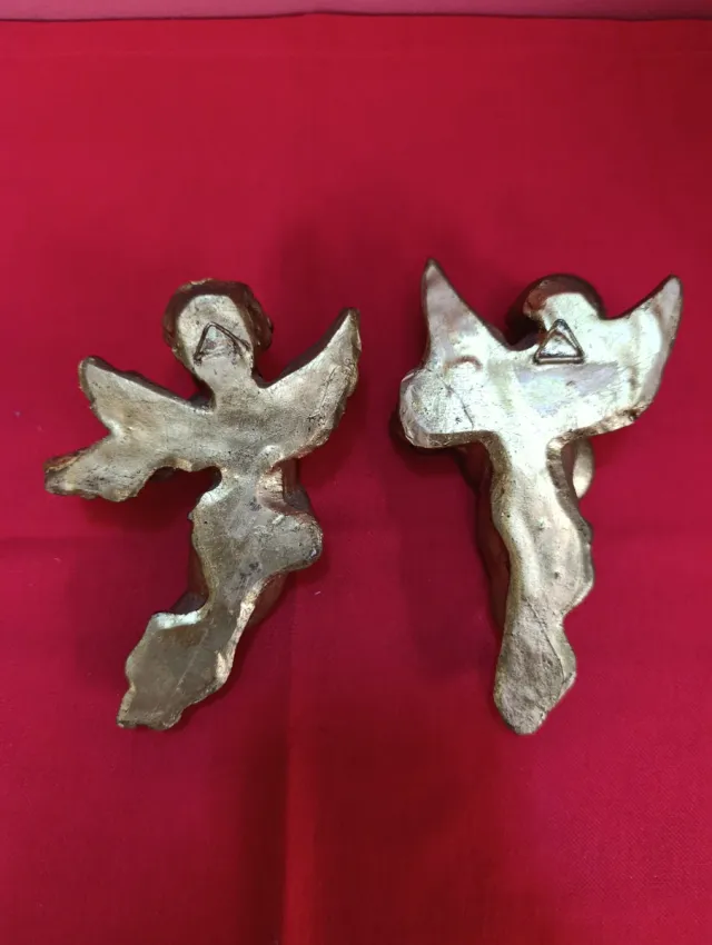 Coppia di angeli da parete