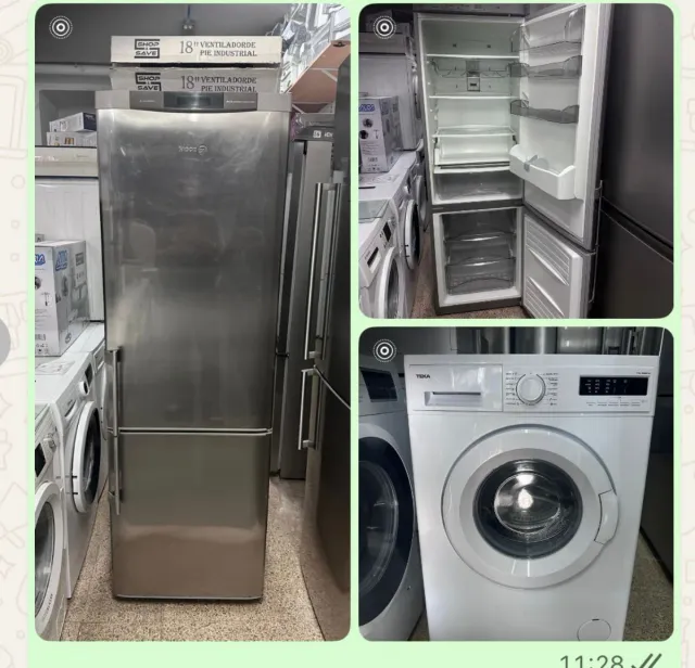 Oferta pack nevera lavadora con garantia transport