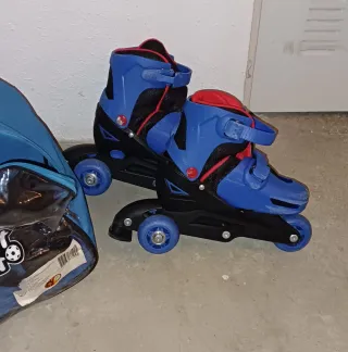 Patines en línea ajustables niño/niña