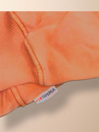 Felpa Superga 14 anni 164 cm arancione