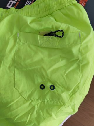 Bañador Neón Polinesia Beach TallaS cintura 37 cm