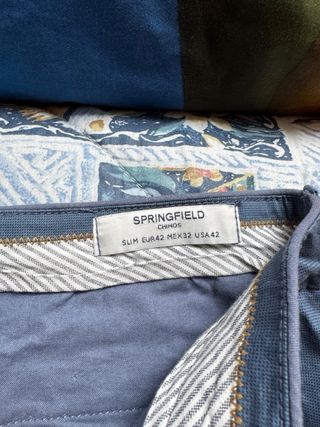 Chinos Springfield Gris