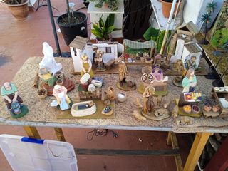 Piezas Belén Pintadas a Mano